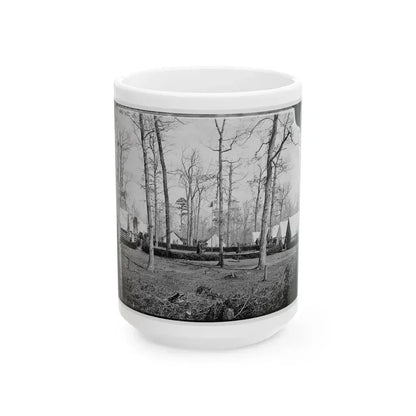 Brandy Station, Va. Field Hospital Of The 3rd Division, 2d Corps (U.S. Civil War) White Coffee Mug 15oz - Go Mug Yourself