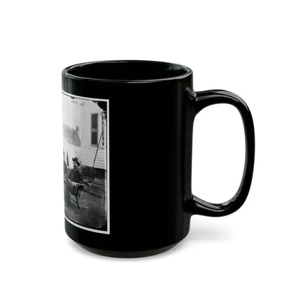 Brandy Station, Va. Four Provost Marshals Of The 3d Army Corps (U.S. Civil War) Black Coffee Mug - Go Mug Yourself