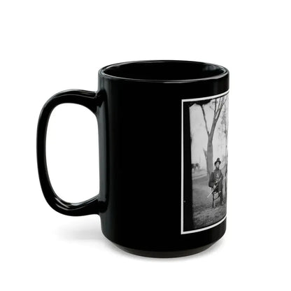 Brandy Station, Va. Four Provost Marshals Of The 3d Army Corps (U.S. Civil War) Black Coffee Mug - Go Mug Yourself