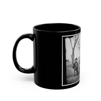 Brandy Station, Va. Four Provost Marshals Of The 3d Army Corps (U.S. Civil War) Black Coffee Mug - Go Mug Yourself