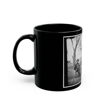Brandy Station, Va. Four Provost Marshals Of The 3d Army Corps (U.S. Civil War) Black Coffee Mug - Go Mug Yourself