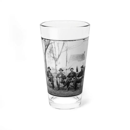 Brandy Station, Va. Four Provost Marshals Of The 3d Army Corps (U.S. Civil War) Pint Glass 16oz 16oz - Go Mug Yourself