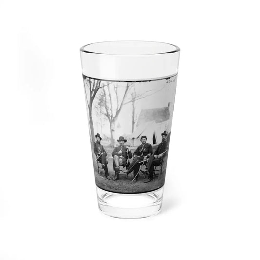 Brandy Station, Va. Four Provost Marshals Of The 3d Army Corps (U.S. Civil War) Pint Glass 16oz 16oz - Go Mug Yourself