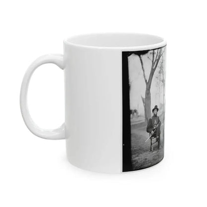 Brandy Station, Va. Four Provost Marshals Of The 3d Army Corps (U.S. Civil War) White Coffee Mug - Go Mug Yourself
