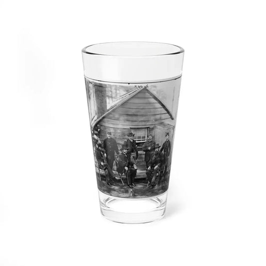 Brandy Station, Va. Gen. Rufus Ingalls And Staff, Chief Quartermaster, And Officers, Army Of The Potomac Headquarters (U.S. Civil War) Pint Glass 16oz 16oz - Go Mug Yourself