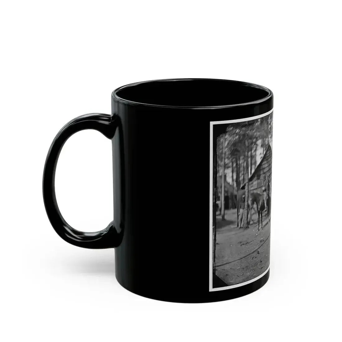 Brandy Station, Va. Gen. Rufus Ingalls On Horseback (U.S. Civil War) Black Coffee Mug - Go Mug Yourself