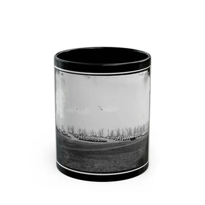 Brandy Station, Va. General View Of 6th New York Artillery Encampment (U.S. Civil War) Black Coffee Mug 11oz - Go Mug Yourself