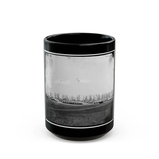 Brandy Station, Va. General View Of 6th New York Artillery Encampment (U.S. Civil War) Black Coffee Mug 15oz - Go Mug Yourself