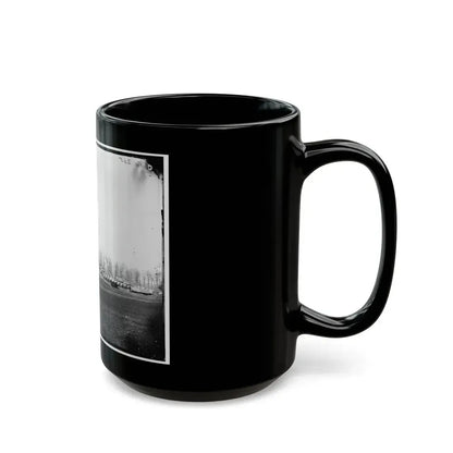 Brandy Station, Va. General View Of 6th New York Artillery Encampment (U.S. Civil War) Black Coffee Mug - Go Mug Yourself
