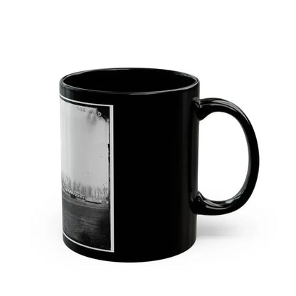 Brandy Station, Va. General View Of 6th New York Artillery Encampment (U.S. Civil War) Black Coffee Mug - Go Mug Yourself