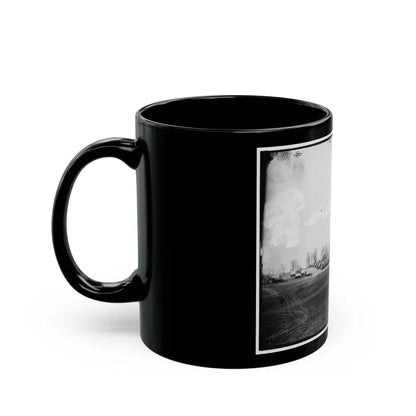 Brandy Station, Va. General View Of 6th New York Artillery Encampment (U.S. Civil War) Black Coffee Mug - Go Mug Yourself