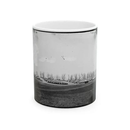 Brandy Station, Va. General View Of 6th New York Artillery Encampment (U.S. Civil War) White Coffee Mug 11oz - Go Mug Yourself