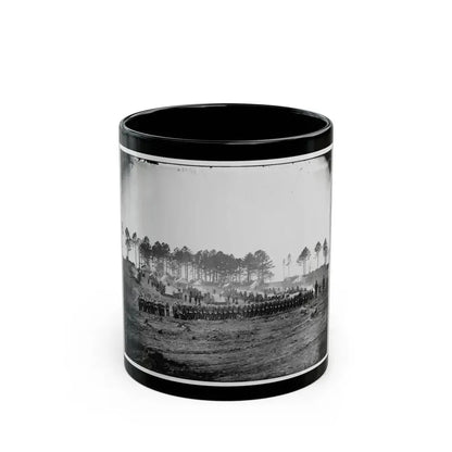 Brandy Station, Va. Guard Mount Of 114th Pennsylvania Infantry (1st Division, 3d Corps) (U.S. Civil War) Black Coffee Mug 11oz - Go Mug Yourself