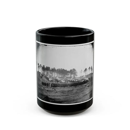 Brandy Station, Va. Guard Mount Of 114th Pennsylvania Infantry (1st Division, 3d Corps) (U.S. Civil War) Black Coffee Mug 15oz - Go Mug Yourself