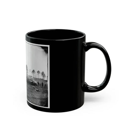 Brandy Station, Va. Guard Mount Of 114th Pennsylvania Infantry (1st Division, 3d Corps) (U.S. Civil War) Black Coffee Mug - Go Mug Yourself