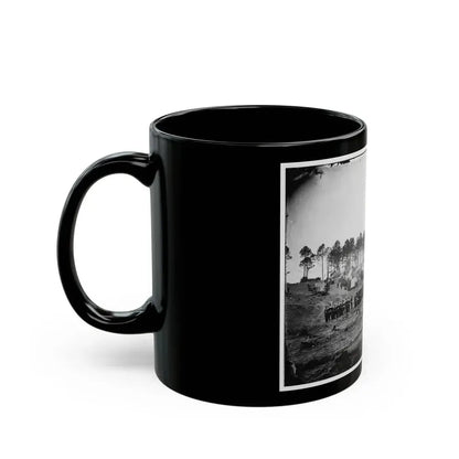 Brandy Station, Va. Guard Mount Of 114th Pennsylvania Infantry (1st Division, 3d Corps) (U.S. Civil War) Black Coffee Mug - Go Mug Yourself
