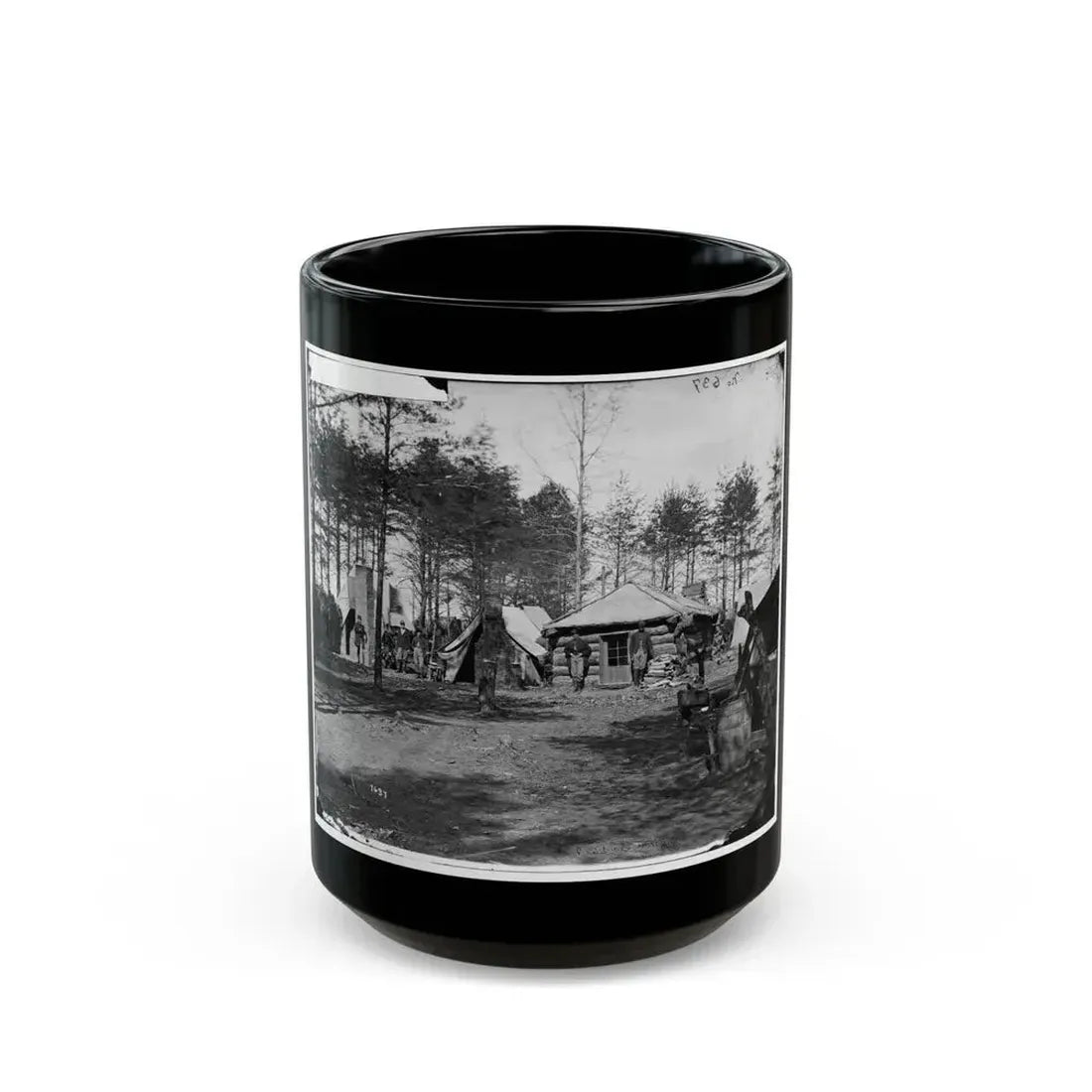 Brandy Station, Va. Headquarters Of 1st Brigade, Horse Artillery (U.S. Civil War) Black Coffee Mug 15oz - Go Mug Yourself