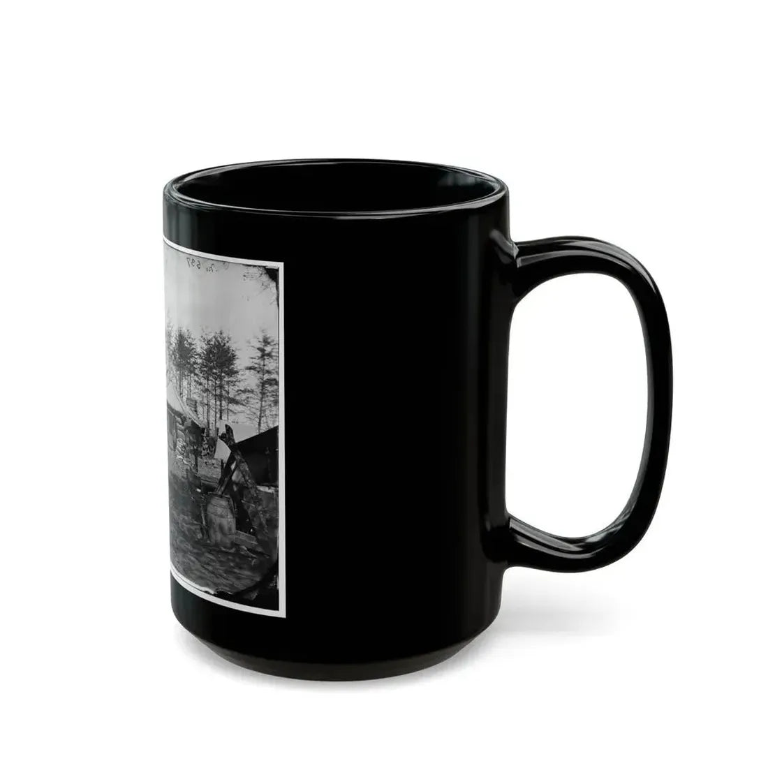 Brandy Station, Va. Headquarters Of 1st Brigade, Horse Artillery (U.S. Civil War) Black Coffee Mug - Go Mug Yourself