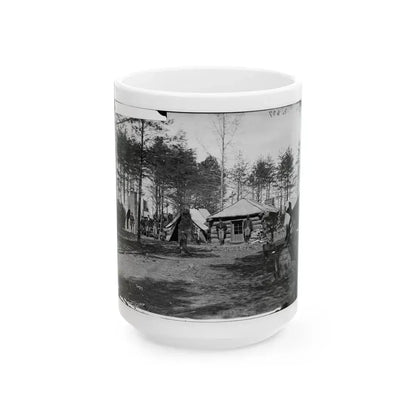 Brandy Station, Va. Headquarters Of 1st Brigade, Horse Artillery (U.S. Civil War) White Coffee Mug 15oz - Go Mug Yourself