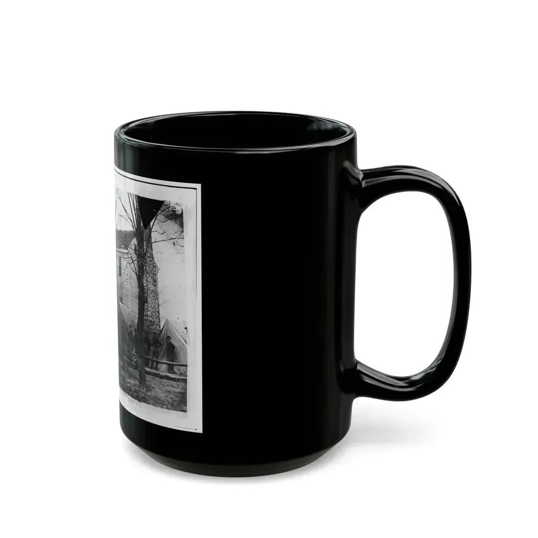 Brandy Station, Va. Headquarters Of Ordnance Officers And Quartermaster, 3d Division, Cavalry Corps (U.S. Civil War) Black Coffee Mug - Go Mug Yourself