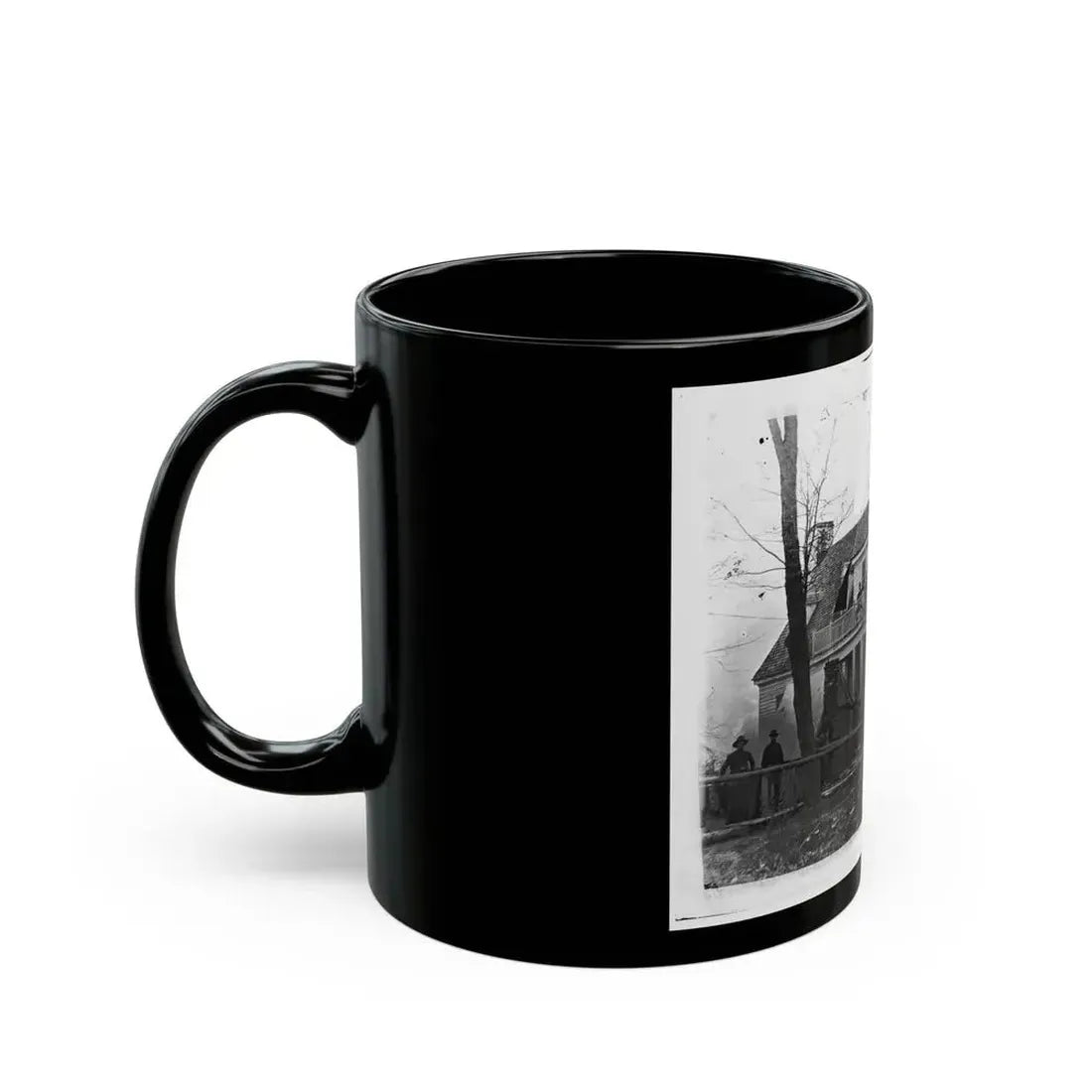 Brandy Station, Va. Headquarters Of Ordnance Officers And Quartermaster, 3d Division, Cavalry Corps (U.S. Civil War) Black Coffee Mug - Go Mug Yourself