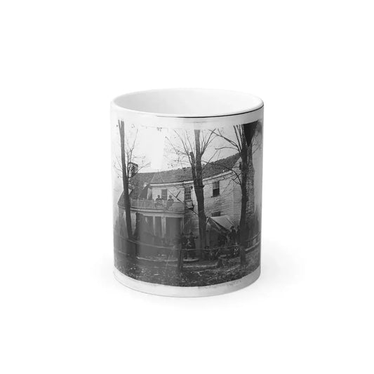Brandy Station, Va. Headquarters of Ordnance Officers and Quartermaster, 3D Division, Cavalry Corps (U.S. Civil War) Color Changing Coffee Mug 11oz Default Title 11oz - Go Mug Yourself