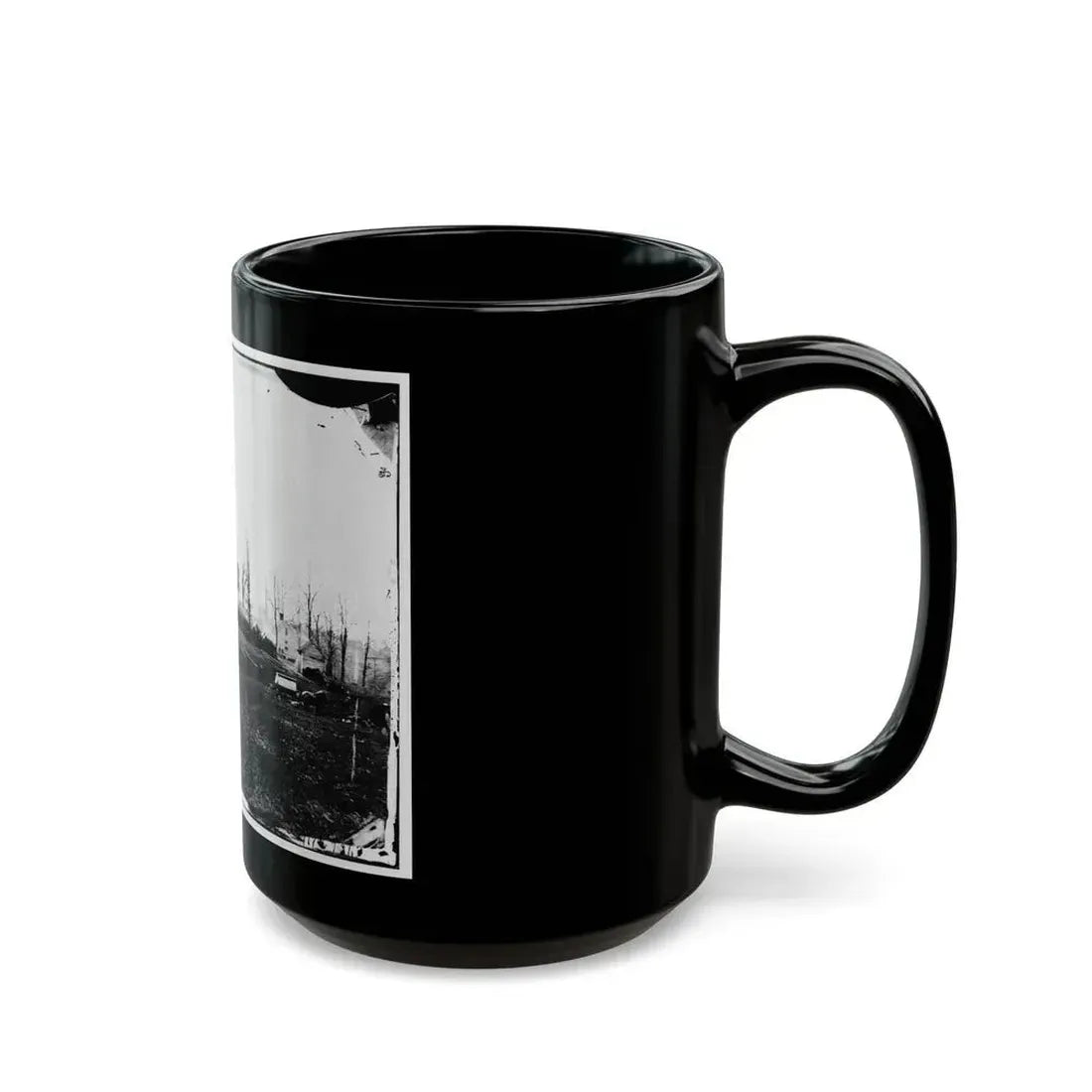 Brandy Station, Va. House Used As Headquarters By Gen. David. B. Birney, Commanding 1st Division, 3d Corps (U.S. Civil War) Black Coffee Mug - Go Mug Yourself