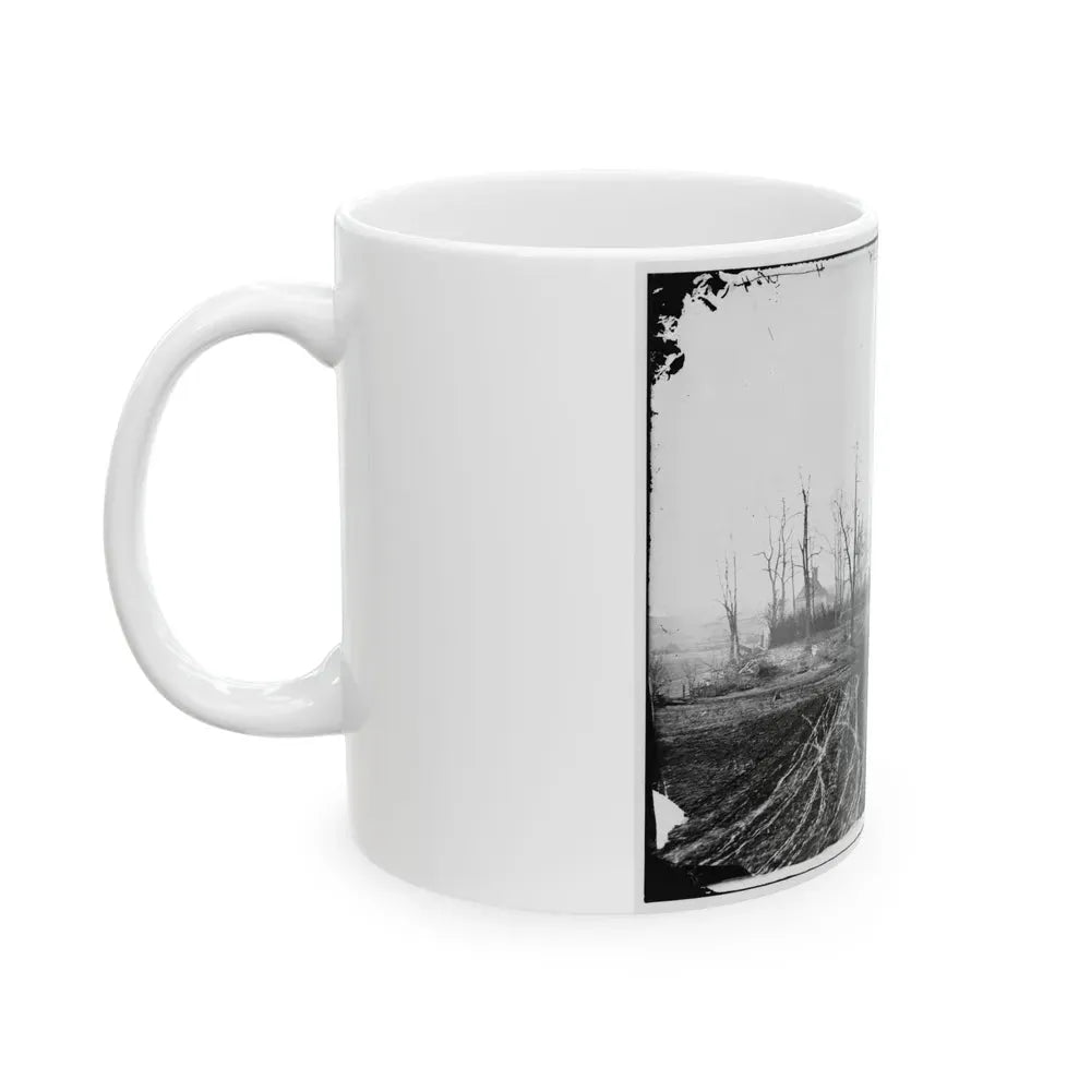 Brandy Station, Va. House Used As Headquarters By Gen. David. B. Birney, Commanding 1st Division, 3d Corps (U.S. Civil War) White Coffee Mug - Go Mug Yourself