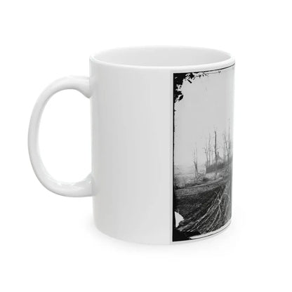 Brandy Station, Va. House Used As Headquarters By Gen. David. B. Birney, Commanding 1st Division, 3d Corps (U.S. Civil War) White Coffee Mug - Go Mug Yourself