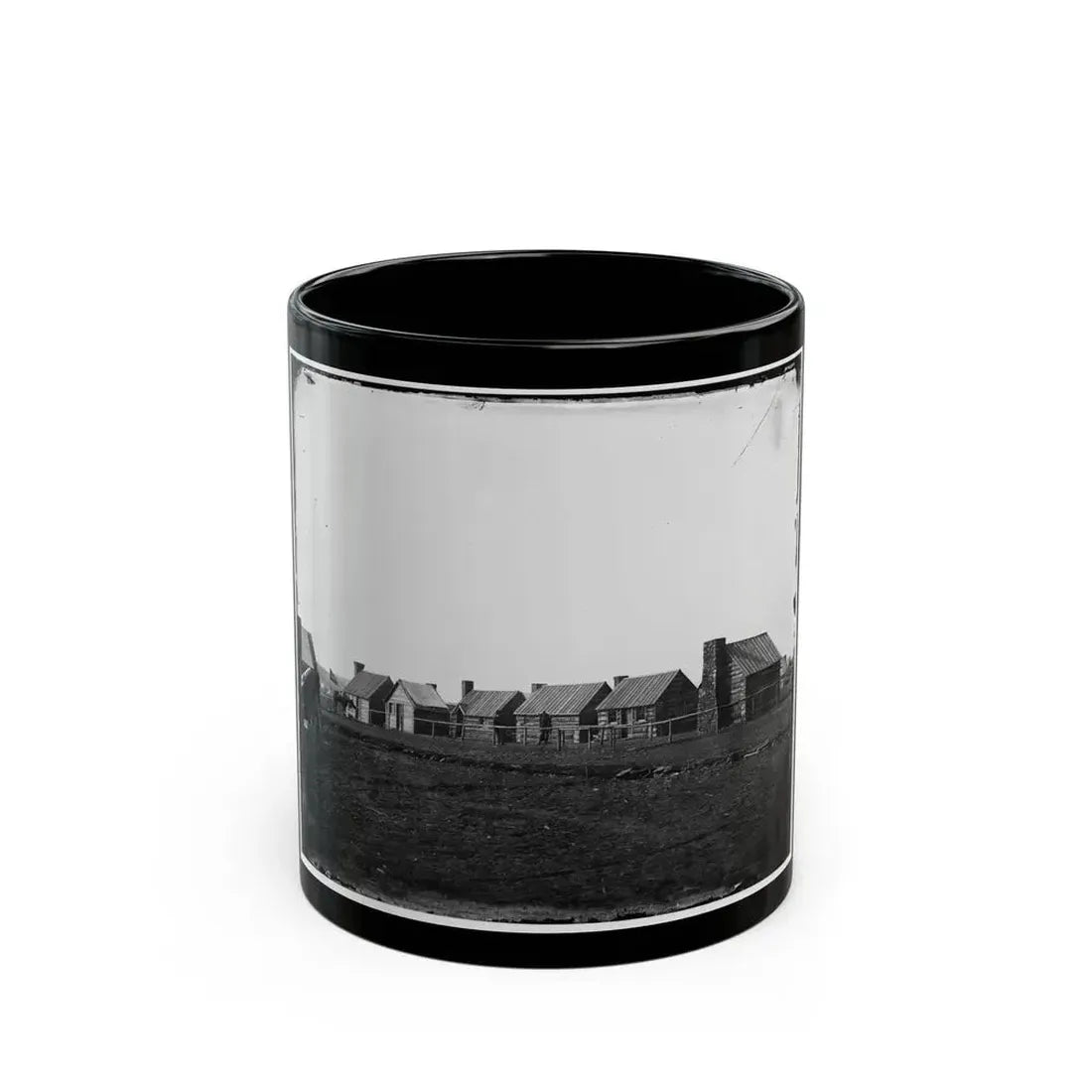 Brandy Station, Va. Officer's Quarters, U.S. Engineers (U.S. Civil War) Black Coffee Mug 11oz - Go Mug Yourself
