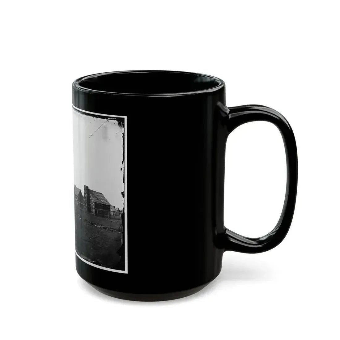 Brandy Station, Va. Officer's Quarters, U.S. Engineers (U.S. Civil War) Black Coffee Mug - Go Mug Yourself