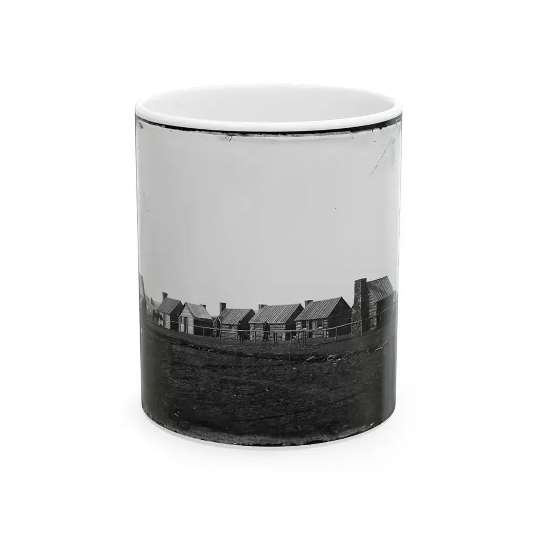 Brandy Station, Va. Officer's Quarters, U.S. Engineers (U.S. Civil War) White Coffee Mug 11oz - Go Mug Yourself