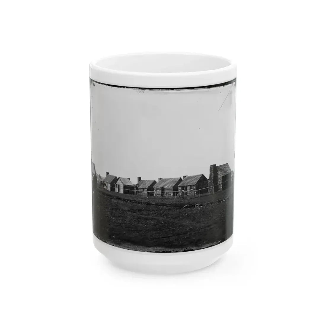 Brandy Station, Va. Officer's Quarters, U.S. Engineers (U.S. Civil War) White Coffee Mug 15oz - Go Mug Yourself
