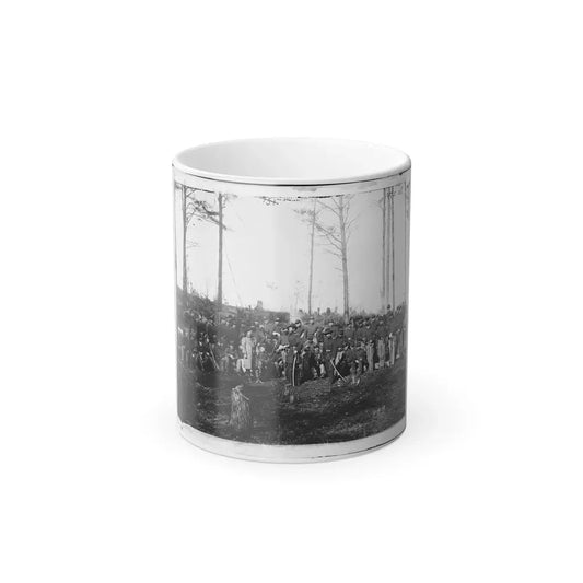 Brandy Station, Va. Officers and Men of Co. K, 1St U.S. Cavalry (1St Division, Cavalry Corps) (U.S. Civil War) Color Changing Coffee Mug 11oz Default Title 11oz - Go Mug Yourself