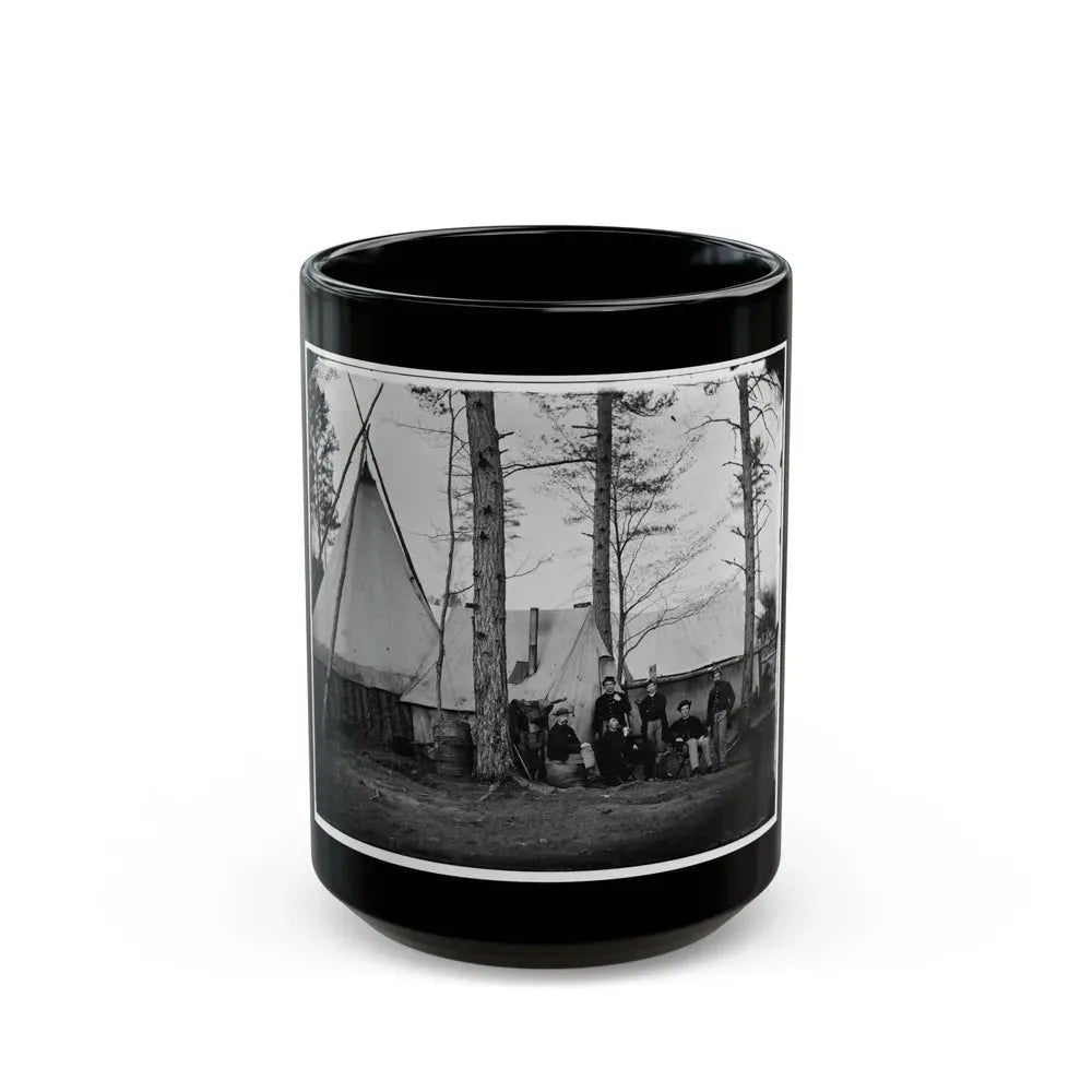 Brandy Station, Va. Provost Marshal Clerks At Army Of The Potomac Headquarters (U.S. Civil War) Black Coffee Mug 15oz - Go Mug Yourself