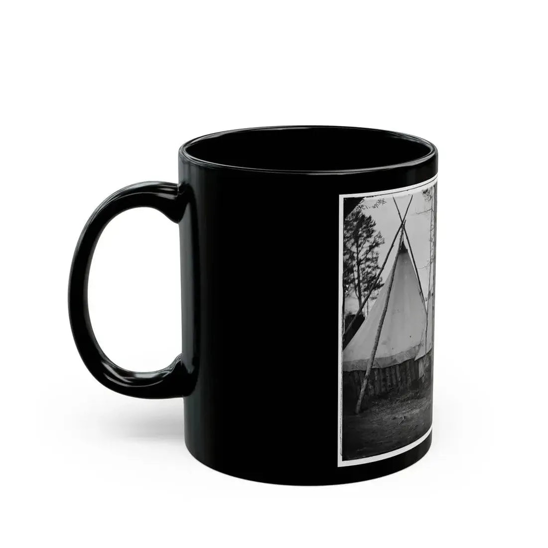 Brandy Station, Va. Provost Marshal Clerks At Army Of The Potomac Headquarters (U.S. Civil War) Black Coffee Mug - Go Mug Yourself