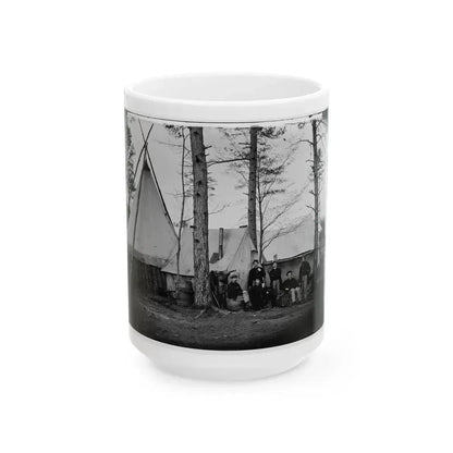 Brandy Station, Va. Provost Marshal Clerks At Army Of The Potomac Headquarters (U.S. Civil War) White Coffee Mug 15oz - Go Mug Yourself