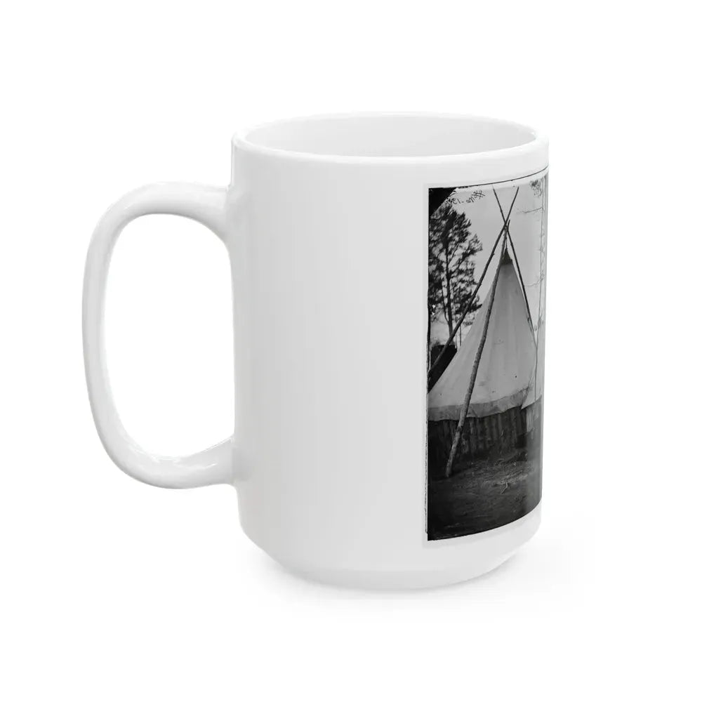 Brandy Station, Va. Provost Marshal Clerks At Army Of The Potomac Headquarters (U.S. Civil War) White Coffee Mug - Go Mug Yourself