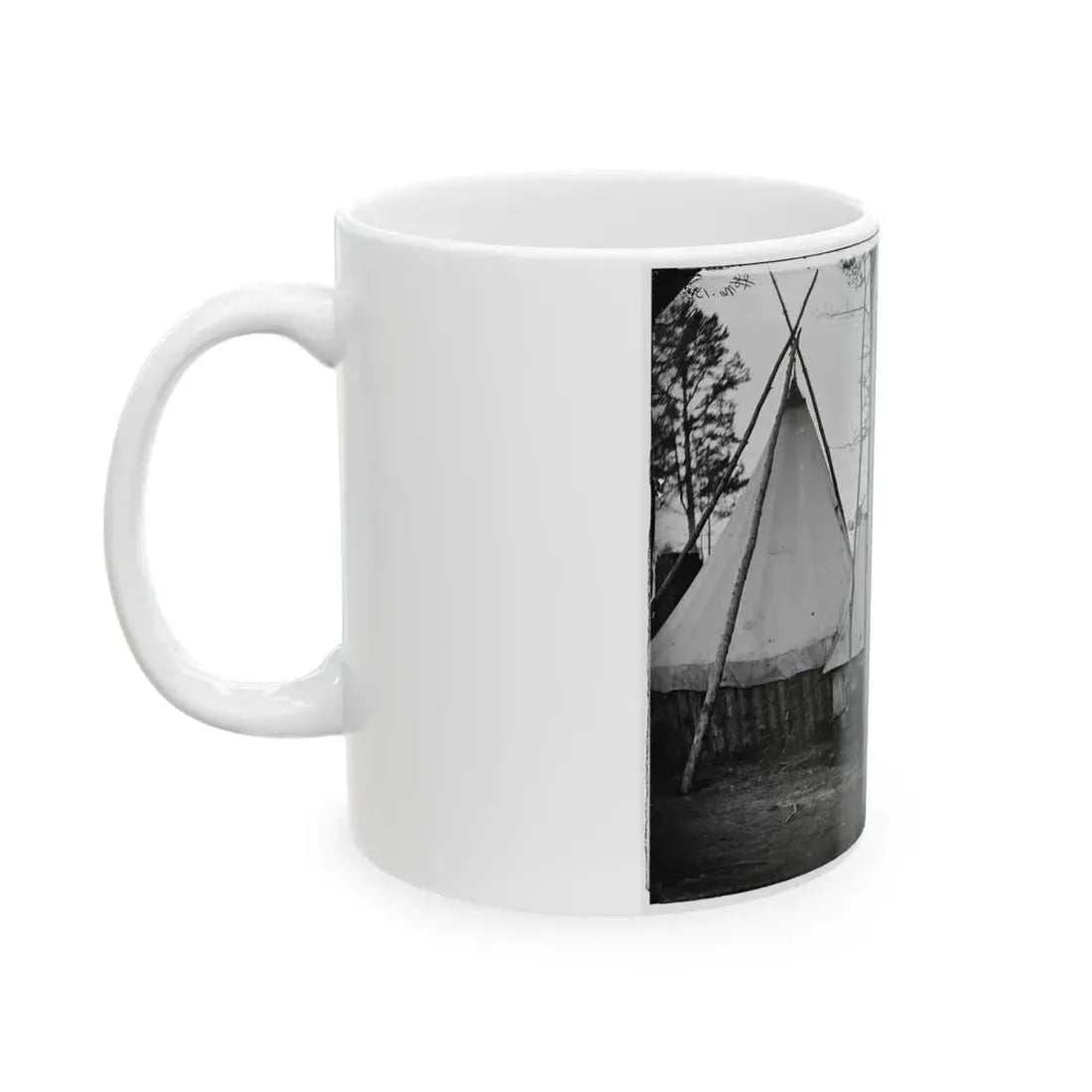 Brandy Station, Va. Provost Marshal Clerks At Army Of The Potomac Headquarters (U.S. Civil War) White Coffee Mug - Go Mug Yourself