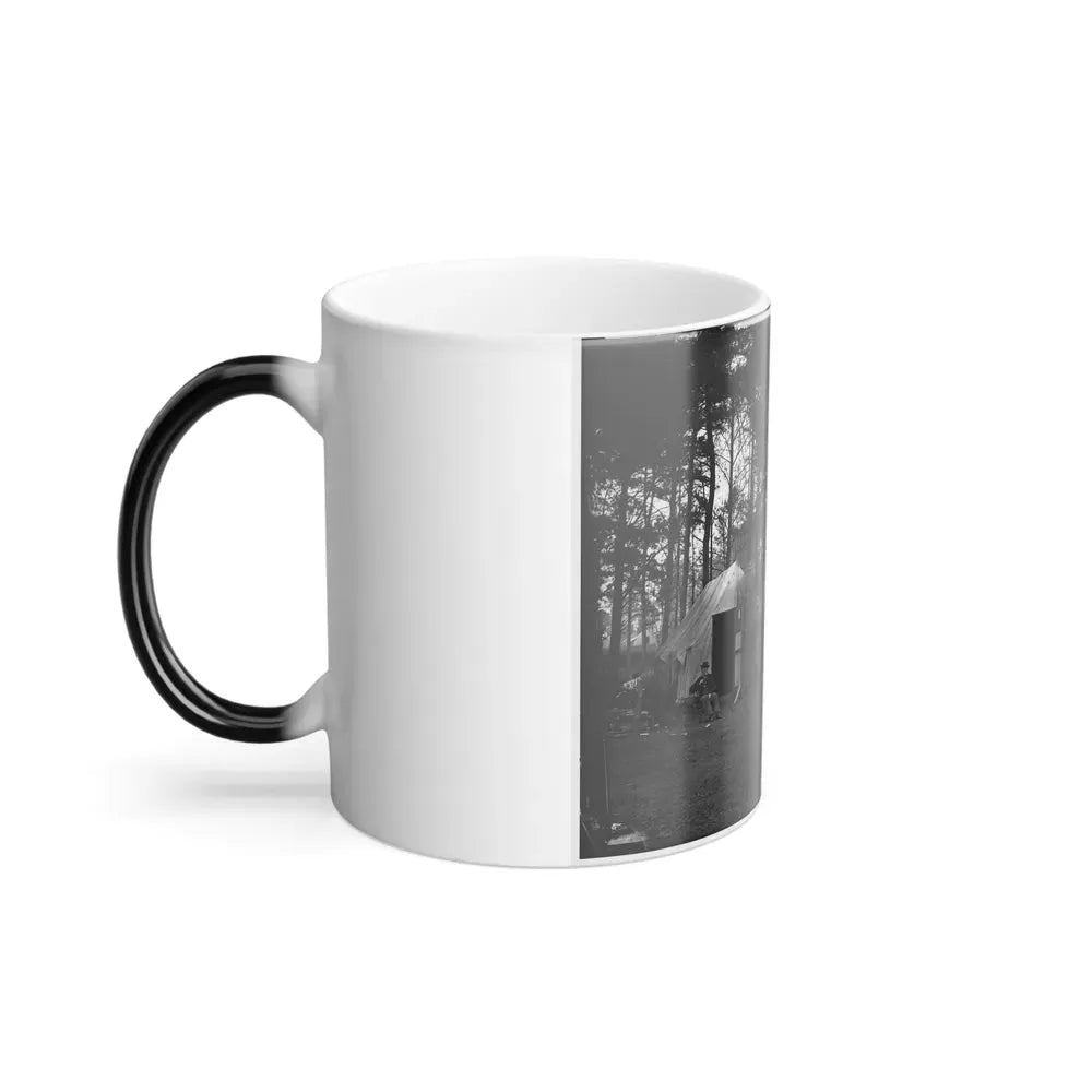 Brandy Station, Va. Quarters of Capt. Harry Clinton, Quartermaster, Provost Guard (U.S. Civil War) Color Changing Coffee Mug 11oz - Go Mug Yourself