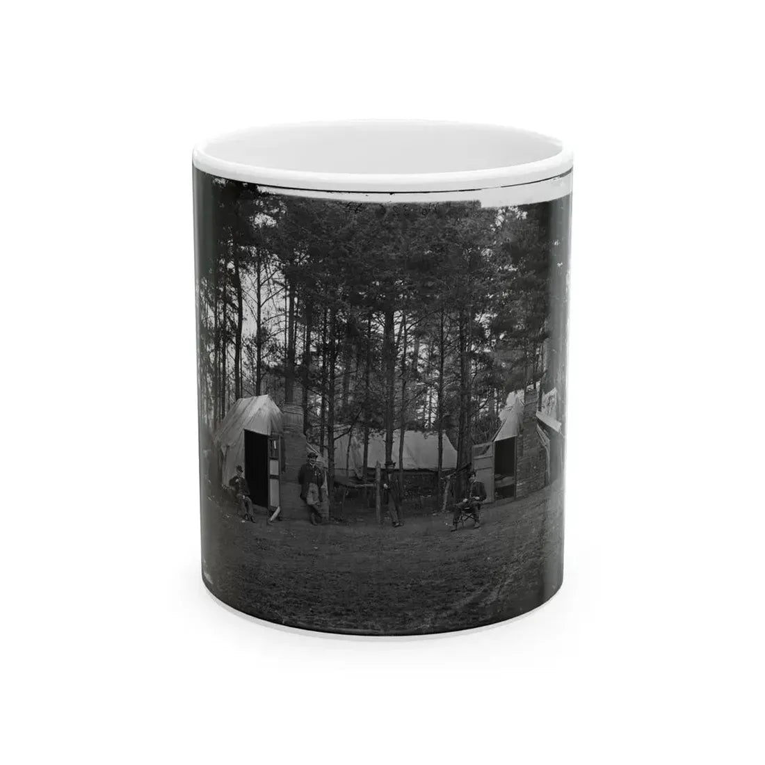 Brandy Station, Va. Quarters Of Capt. Harry Clinton, Quartermaster, Provost Guard (U.S. Civil War) White Coffee Mug 11oz - Go Mug Yourself