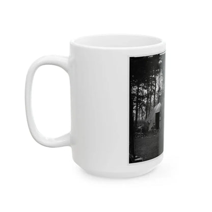 Brandy Station, Va. Quarters Of Capt. Harry Clinton, Quartermaster, Provost Guard (U.S. Civil War) White Coffee Mug - Go Mug Yourself