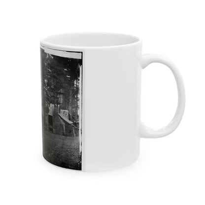 Brandy Station, Va. Quarters Of Capt. Harry Clinton, Quartermaster, Provost Guard (U.S. Civil War) White Coffee Mug - Go Mug Yourself