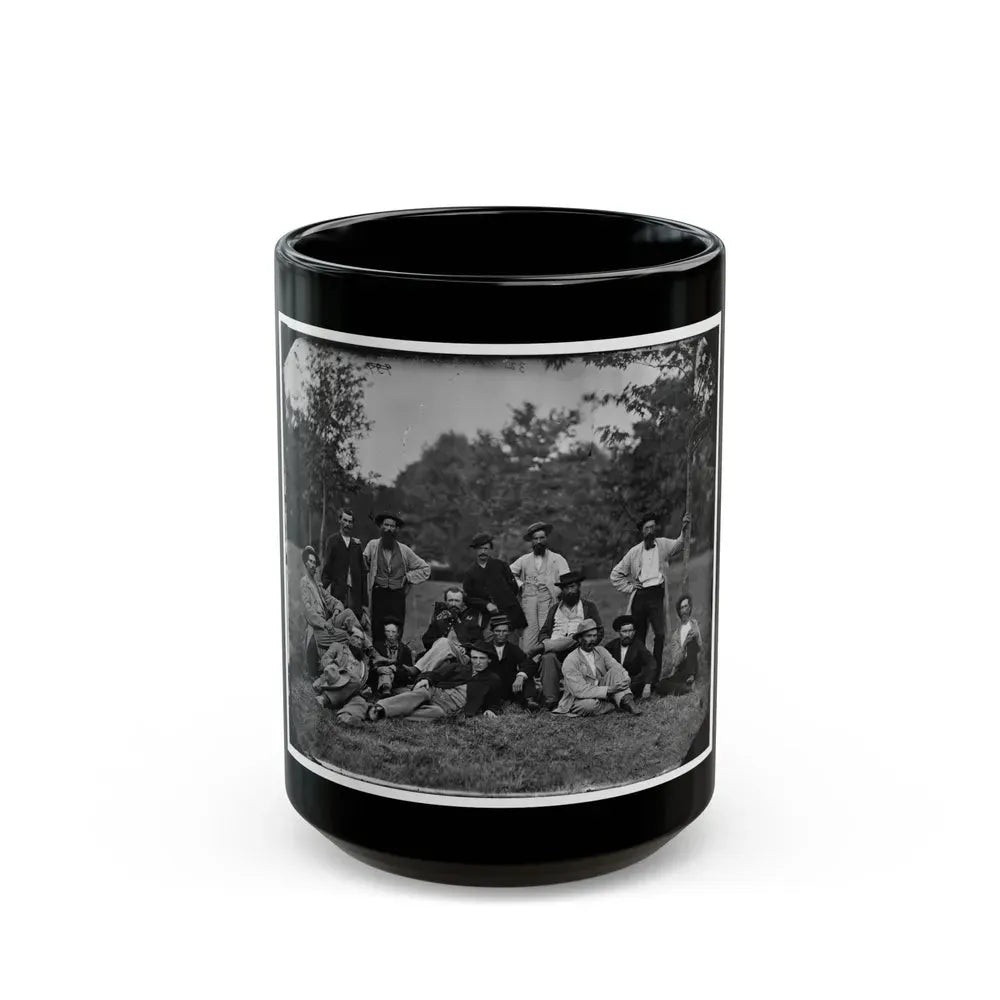 Brandy Station, Va. Scouts And Guides Of The Army Of The Potomac 001 (U.S. Civil War) Black Coffee Mug 15oz - Go Mug Yourself