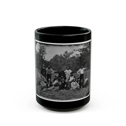Brandy Station, Va. Scouts And Guides Of The Army Of The Potomac 001 (U.S. Civil War) Black Coffee Mug 15oz - Go Mug Yourself