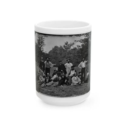 Brandy Station, Va. Scouts And Guides Of The Army Of The Potomac 001 (U.S. Civil War) White Coffee Mug 15oz - Go Mug Yourself
