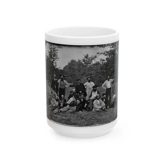 Brandy Station, Va. Scouts And Guides Of The Army Of The Potomac 001 (U.S. Civil War) White Coffee Mug 15oz - Go Mug Yourself