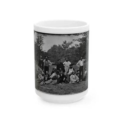 Brandy Station, Va. Scouts And Guides Of The Army Of The Potomac 001 (U.S. Civil War) White Coffee Mug 15oz - Go Mug Yourself