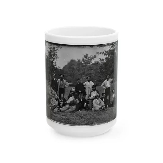 Brandy Station, Va. Scouts And Guides Of The Army Of The Potomac 001 (U.S. Civil War) White Coffee Mug 15oz - Go Mug Yourself