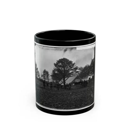 Brandy Station, Va. Tent Of A. Foulke, Sutler, At Headquarters Of 1st Brigade, Horse Artillery (U.S. Civil War) Black Coffee Mug 11oz - Go Mug Yourself
